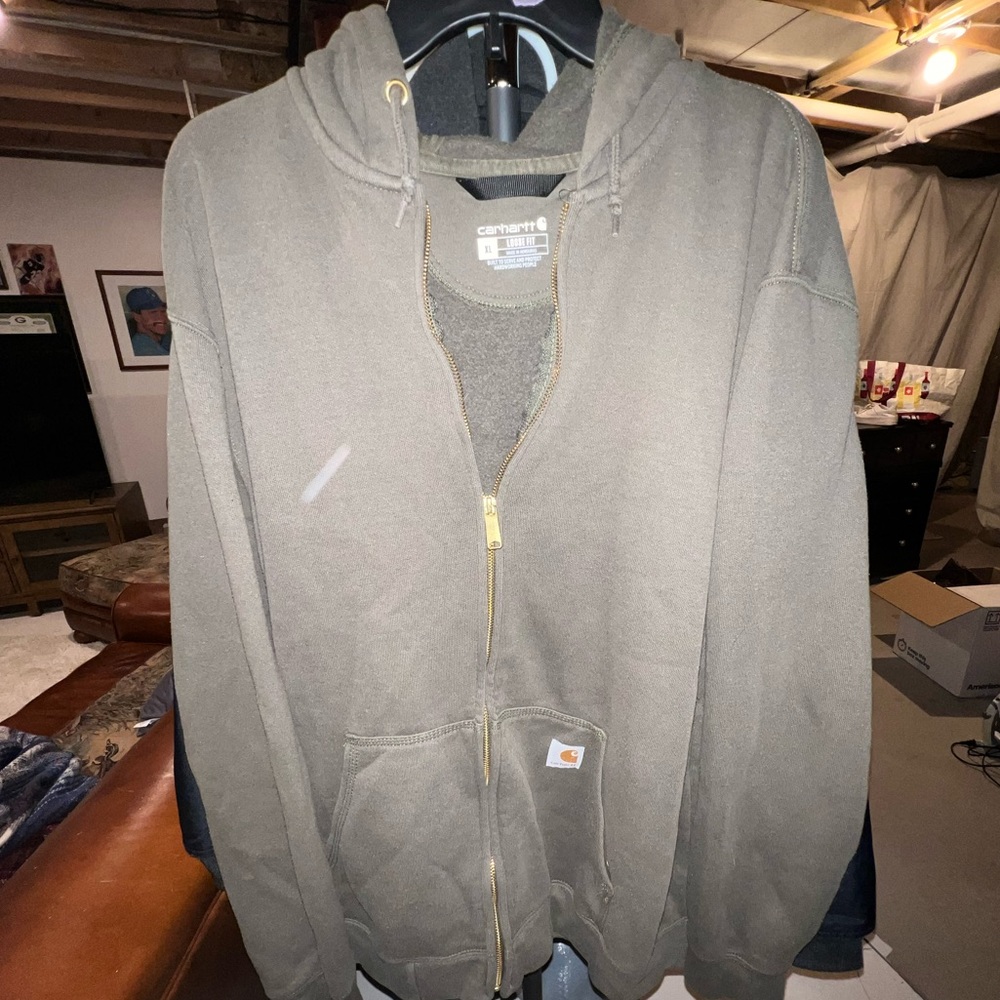 Carhartt zip-up hoodie